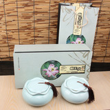 青瓷陶瓷茶叶罐高档礼盒包装盒通用瓷罐绿茶空茶盒定做印字特价