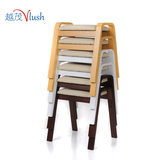 时尚凳子 木制凳子弯曲木矮凳创意时尚简约木质餐凳 进口餐凳
