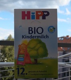 现货【奥地利8个起直邮】德国喜宝HippBIO有机儿童成长奶粉四段12
