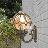 促销户外灯壁灯铝材防水户外室外庭院灯地球欧式复古壁灯阳台灯具