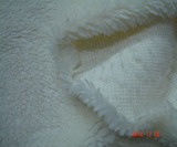 白色北极绒弹力高纤维短毛绒沙发靠垫椅套软包舞台装饰床品面布料