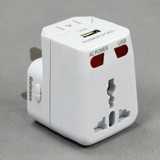USB转换插座 多功能转换插头全球通万能电源转换器香港泰国英欧澳