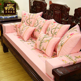 新中式古典红木沙发坐垫仿古实木家具圈椅垫罗汉床加厚座垫定制套