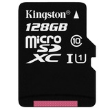 金士顿128g内存卡储存sd卡高速tf卡class10 128g手机内存卡正品