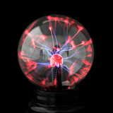 创意3寸魔幻球水晶灯离子球静电球感应球闪电球魔灯发光球魔法球