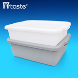 塑料餐具收纳盒 厨具收纳箱带盖整理箱 厨房碗筷餐具盒子餐具箱