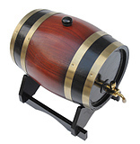 5L酒桶 橡木桶 橡木酒桶 橡木红酒桶 自酿酒桶 啤酒桶 葡萄酒桶