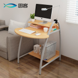 宜家简约电脑桌台式家用办公桌时尚创意书桌小户型现代写字桌80cm