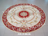 特价手工纯羊毛地毯 欧式风格地毯 客厅茶几地垫 定做 圆形地毯