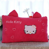 Hello Kitty公仔抱枕KT猫枕头单双人枕靠垫靠枕可拆洗午休趴枕头