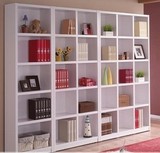 新款简易低价书柜 书橱 储物柜 书架 自由组合 安装送货