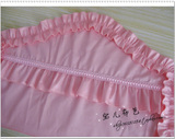 包邮 纯色韩式田园公主风格 玉色半圆形弧形不规则床头防尘罩/套