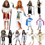 万圣节服装 cosplay儿童埃及法老服装成人公主古希腊艳后埃及国王