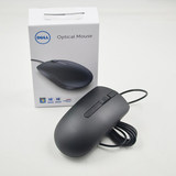 Dell/戴尔MS116 USB有线鼠标 游戏办公家用USB大手黑色鼠标 包邮