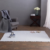 外贸订单 日式纯色纯棉针织榻榻米地垫 布艺防滑地垫 地毯可机洗