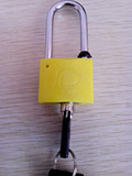 4公分钩塑料挂锁，电力表箱锁，通开挂锁，利德防水专用锁