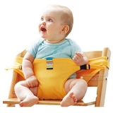 日本制代购正品婴儿宝宝透气夏季便携式餐椅安全带防护带包邮特价