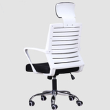 耐实电脑椅家用老板椅网布时尚转椅人体工学椅办公椅子座椅弓形