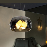简约创意餐厅吊灯圆鼓玻璃卧室客厅饭厅酒店吧台宜家现代个性灯具