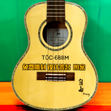tom ukulele面单云杉亮光夏威夷尤克里里 TUC-680M 专业演奏2326