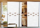 整体衣柜移门强化玻璃移门艺术钢化玻璃移门推拉门衣柜门厂家定制