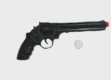 玩具批发 25cm长手枪 连响火石枪 儿童玩具枪 道具塑料枪52
