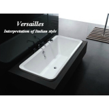 意大利VERSAILLES 原厂正品 1.6/1.7米嵌入式进口亚克力浴缸V664