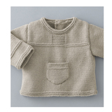 织黛纯手工编织男女宝宝婴儿套头圆领冬休闲毛衣外套订做定制加工