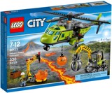 乐高 LEGO 60123 城市系列 火山供应直升机 60120 火山入门套装