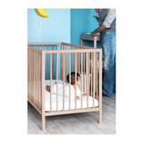 宜家代购IKEA 辛格莱婴儿床 实木儿童床 榉木