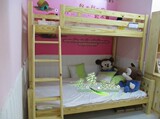 实木儿童床上下床高低床子母床母子床上下铺双层床 松木家具定做