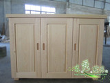 全实木家具定做餐边柜特价松木餐边柜储物柜木质厨房柜阳台柜定制