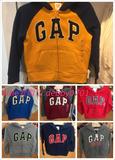 Gap 专柜正品代购 男大童装 男童 GAP经典童装徽标连帽卫衣537802