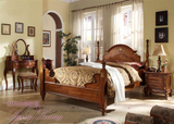 特价欧式韩式卧室实木家具套装组合双人床婚床欧式公主床外贸原单