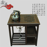 实木茶台 功夫茶桌带电磁炉 中式小茶几 矮茶台 仿古家具 特价
