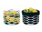不锈钢大气镂空水果篮 欧式水果盘 宜家创意果盆置物架 客厅免邮