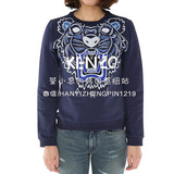 KENZO代购 大童虎头长袖圆领套头T恤女款成人可穿 韩国专柜正品