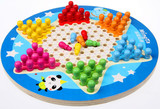 六角跳棋 中国跳棋五子棋 学生儿童亲子互动桌面游戏 益智玩具