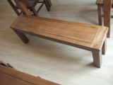 包邮 英式 纯实木长凳子 全白橡餐凳子 长条凳 多人凳子 长坐凳