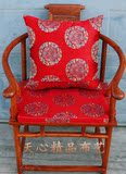 仿古典红木沙发坐垫实木中式家具座垫官帽皇宫圈椅垫棕垫海绵定做