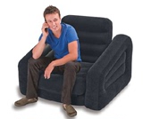 包邮正品INTEX单人沙发折叠充气沙发懒人沙发沙发床多功能沙发