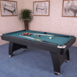 台球桌家用英式斯诺克16彩黑八桌球2.1米标准WP7002乒乓桌二合一