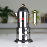 eve不锈钢摩卡咖啡壶 手动家用煮咖啡机加厚复合底意式壶用电磁炉