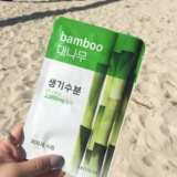 【赵芷彤Cassie】韩国代购爱茉莉2015新款竹子水油平衡保湿面膜贴