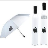 白苹果酒瓶伞/晴雨伞/遮阳伞/广告伞/礼品伞/促销伞/还可印LOGO
