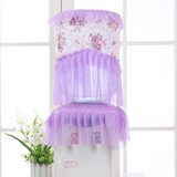 韩式蕾丝布艺饮水机罩桶装水罩子饮水机两件套防尘罩纯净水桶套子