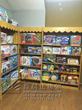 木质货架热销儿童玩具展示柜木质展示柜母婴用品货架宠物店展示柜