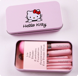 HelloKitty化妆刷套装 可爱卡通韩版铁盒美妆刷7件套