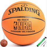 正品SPALDING\斯伯丁篮球NBA掌握比赛用球两片皮设计74-600Y包递
