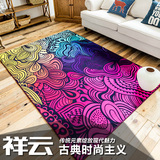 【热卖】时尚民族风沙发地毯客厅茶几现代长方形卧室床边床前地垫